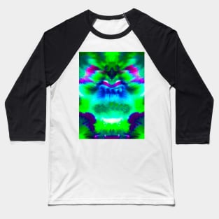 Abstract ink art colorful design Baseball T-Shirt